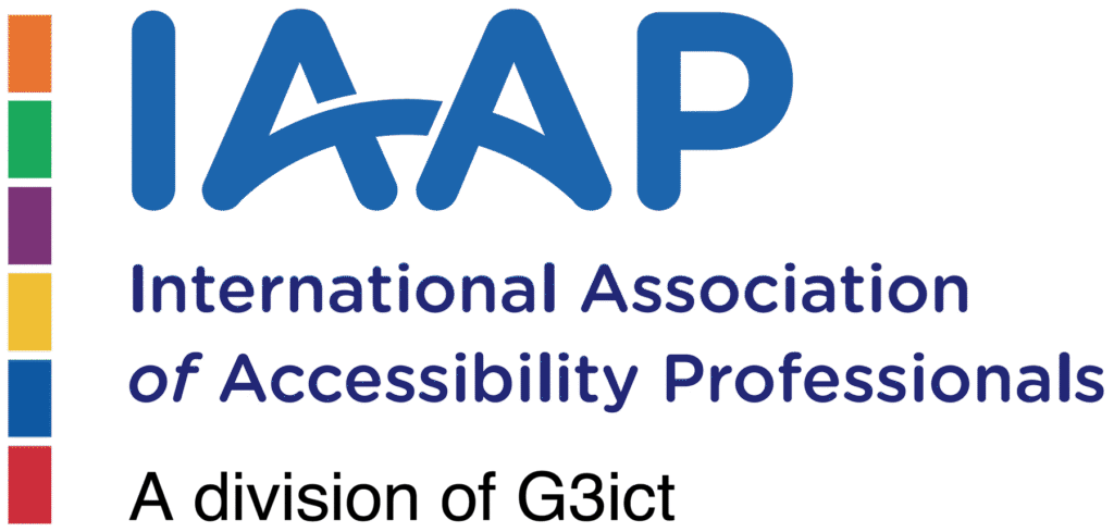 IAAP International Association of Accessibility Professionals Logo